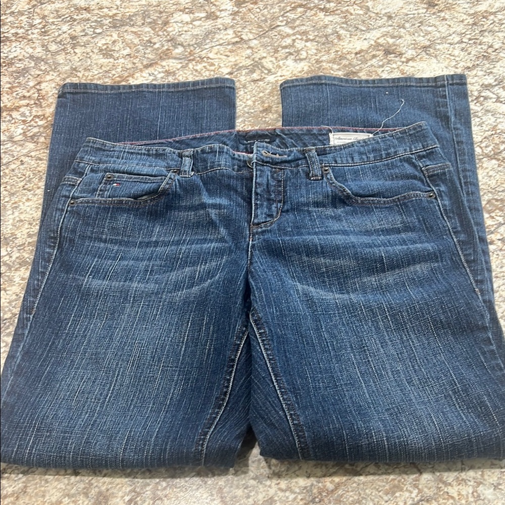 Tommy Hilfiger Dark Blue Boot Cut Jeans